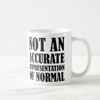Nicht normale lustige Tasse oder Reisebecher