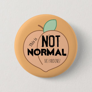 Nicht normaler Orange-Druckknopf Button