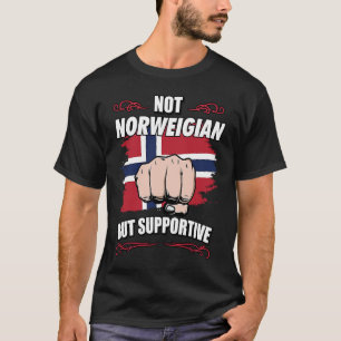 Nicht Norwegisch, aber unterstützend Reisen Reisen T-Shirt