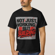 Nicht nur arbeiten, sondern auch Gebäude-Hustle-Mi