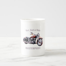 Nicht nur ein Meisterwerk - Retro Motorrad Prozellantasse
