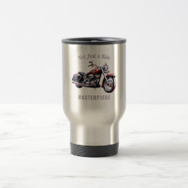 Nicht nur ein Meisterwerk - Retro Motorrad Reisebecher