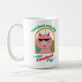 Nicht nur ein Schwein, das coolstste Schwein Kaffeetasse