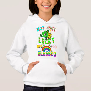 Nicht nur Glück, sondern zu gesegnet Hoodie