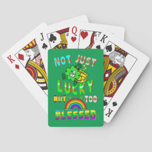 Nicht nur Glück, sondern zu gesegnet Spielkarten