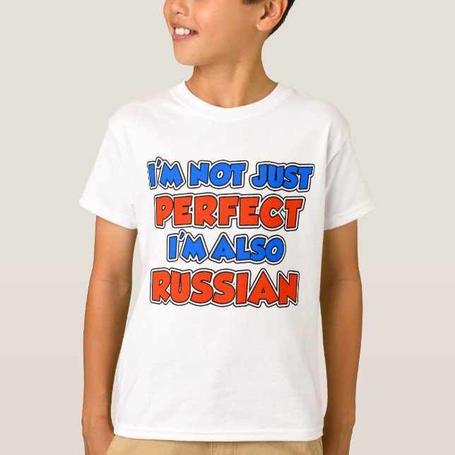 Nicht nur perfekt russisch T-Shirt (Vorderseite)