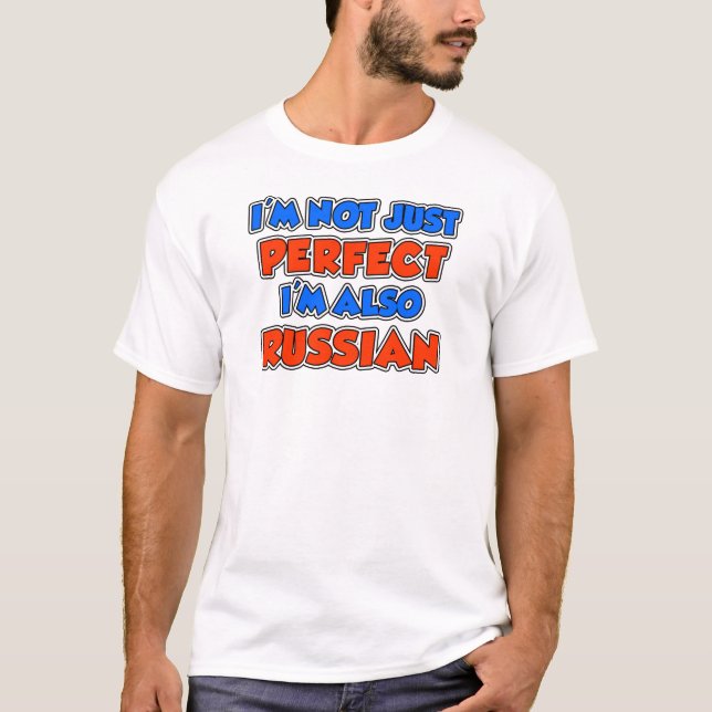 Nicht nur perfekt russisch T-Shirt (Vorderseite)