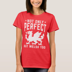 Nicht nur perfekt, sondern auch walisisch zu lusti T-Shirt