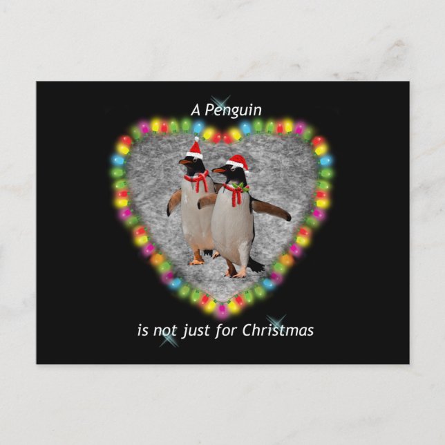 Nicht nur Weihnachts-Postkarte Postkarte (Vorderseite)