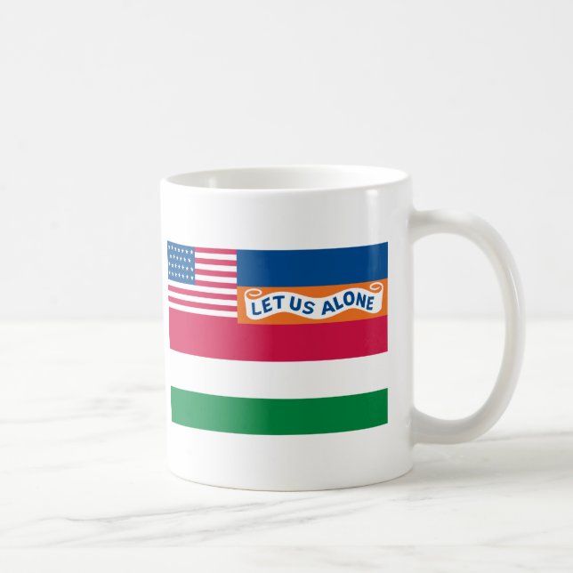 Nicht offizielle Florida-Flagge (1845) Kaffeetasse (Rechts)