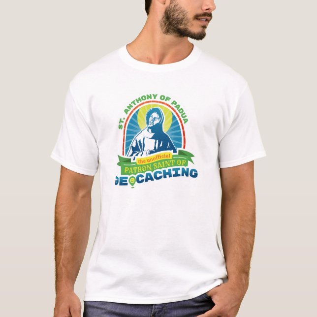 Nicht offizieller Schutzpatron St Anthony von T-Shirt (Vorderseite)