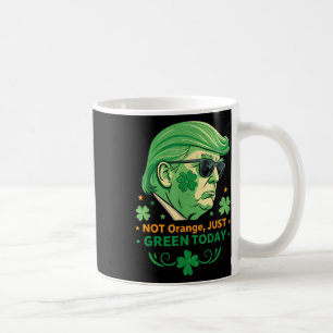 Nicht Orange, nur grün heute - Funny Trump St. Kaffeetasse