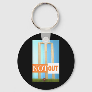 Nicht-Out-Cricket-Trikot Cricket India Farben Schlüsselanhänger
