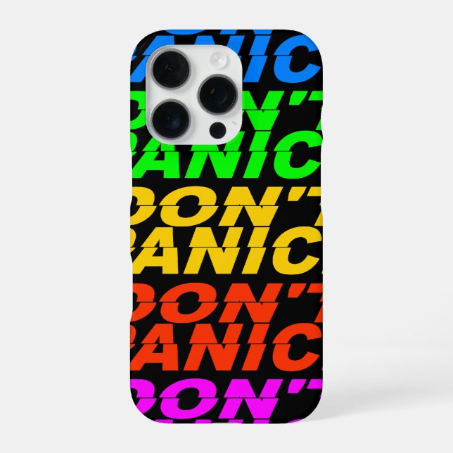 NICHT PANIC! iPhone 4 Case-Mate Hülle (Rückseite)