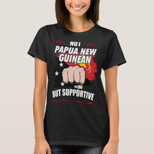Nicht Papua Neuguinea, sondern unterstützende Reis T-Shirt