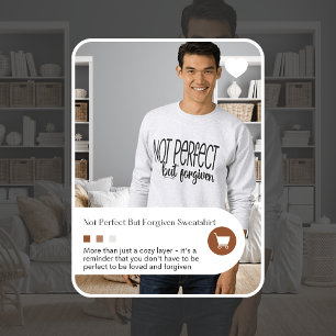 Nicht Perfekt Aber Vergeben Sweatshirt