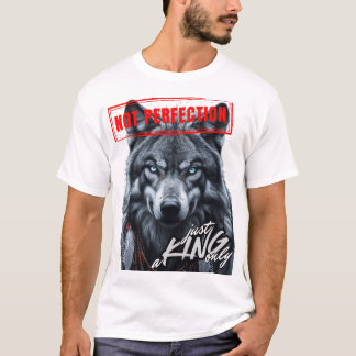 "Nicht perfekt, nur ein König!" T-Shirt