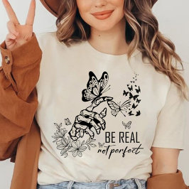 Nicht perfekt sein | Positives Shirt | Lehrer