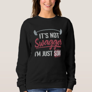 Nicht Prahlerei, nur schmerzhafte Fitness-Interval Sweatshirt