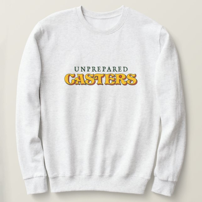 Nicht präpariertes Casting Logo Sweatshirt (Design vorne)