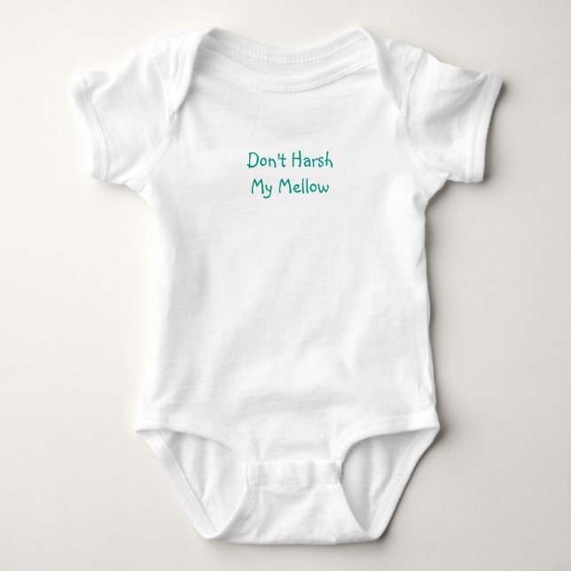 "Nicht rau tun mein ausgereifter" Baby-Einteiler Baby Strampler (Vorderseite)
