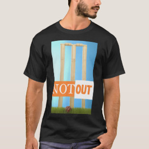 Nicht raus Cricket-Trikot Cricket India Farben  T-Shirt