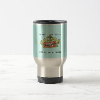 NICHT RECHTE KAFFEE-TASSE der REISE-6F [HELLBLAU] Reisebecher