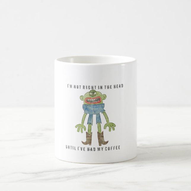 NICHT RECHTE TASSE des KAFFEE-6D [WEISS] (Mittel)