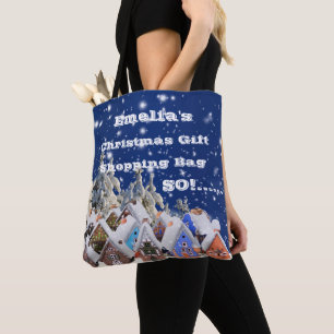 „Nicht reingucken“-Weihnachtsgeschenke-Einkaufstas Tasche
