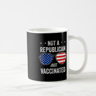 Nicht Republikaner, nur geimpft Af Pro-Impfstoff-I Kaffeetasse