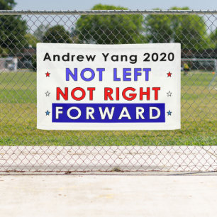 NICHT RICHTIG - Andrew Yang 2020 Banner