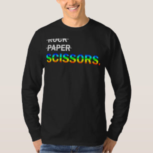 Nicht rock Paper Es ist Schere Lesben T-Shirt