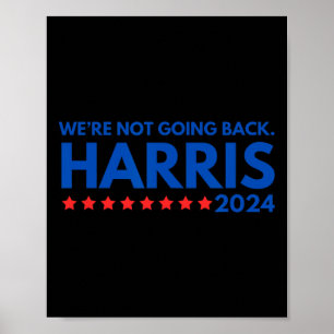Nicht rückgängig machen Kamala Harris 2024 Design Poster