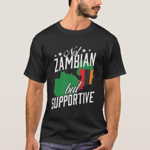 Nicht Sambia, sondern unterstützende Reise-Sambia T-Shirt