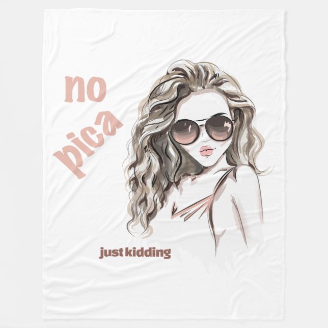 Nicht scharf fleecedecke (Vorderseite)