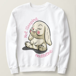Nicht schlafender Hase Sweatshirt
