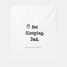 Nicht schlafender Papa-Decke – Cozy Nickerchen-Ges