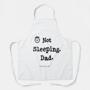 Nicht schlafender Papa-Schürze – BBQ-Nap-Master-Ge Schürze