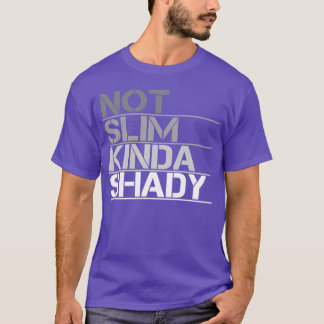 Nicht schlank, irgendwie schattig, nicht schlank, T-Shirt