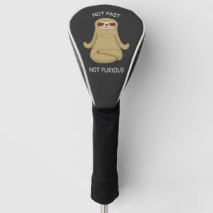Nicht schnell, nicht wütend golf headcover