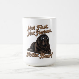 Nicht schnell, nicht wütend, Notta Bär Kaffeetasse