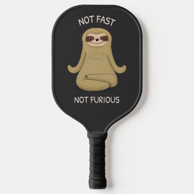 Nicht schnell, nicht wütend pickleball schläger (Vorderseite)