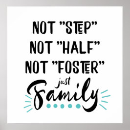 Nicht Schritt, nicht Hälfte, nicht Foster... Nur F Poster