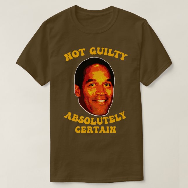 Nicht schuldig absolut sicher ABl Simpson T-Shirt (Design vorne)