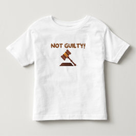 Nicht schuldig! kleinkind t-shirt