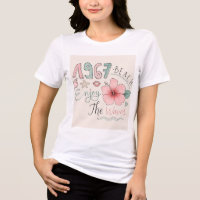 Nicht schwarz, netter Versuch Lustiges Blumen-T-Sh