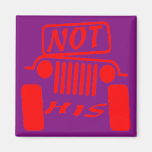Nicht seine 4x4 #USAPatriotGraphics © Magnet