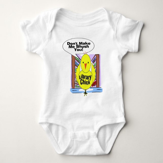 Nicht Shush ich ich Sie Baby Strampler (Vorderseite)