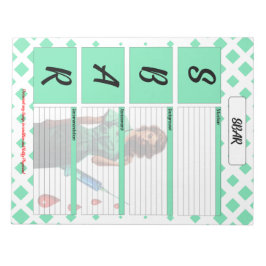 Nicht sich selbst fesseln _ SBAR Temp Notizblock