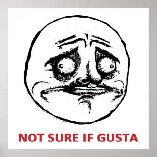 Nicht sicher, ob Gusta - Poster